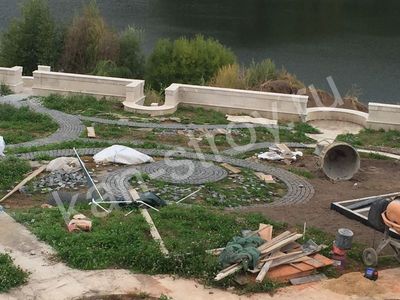 Укладка тротуарной плитки